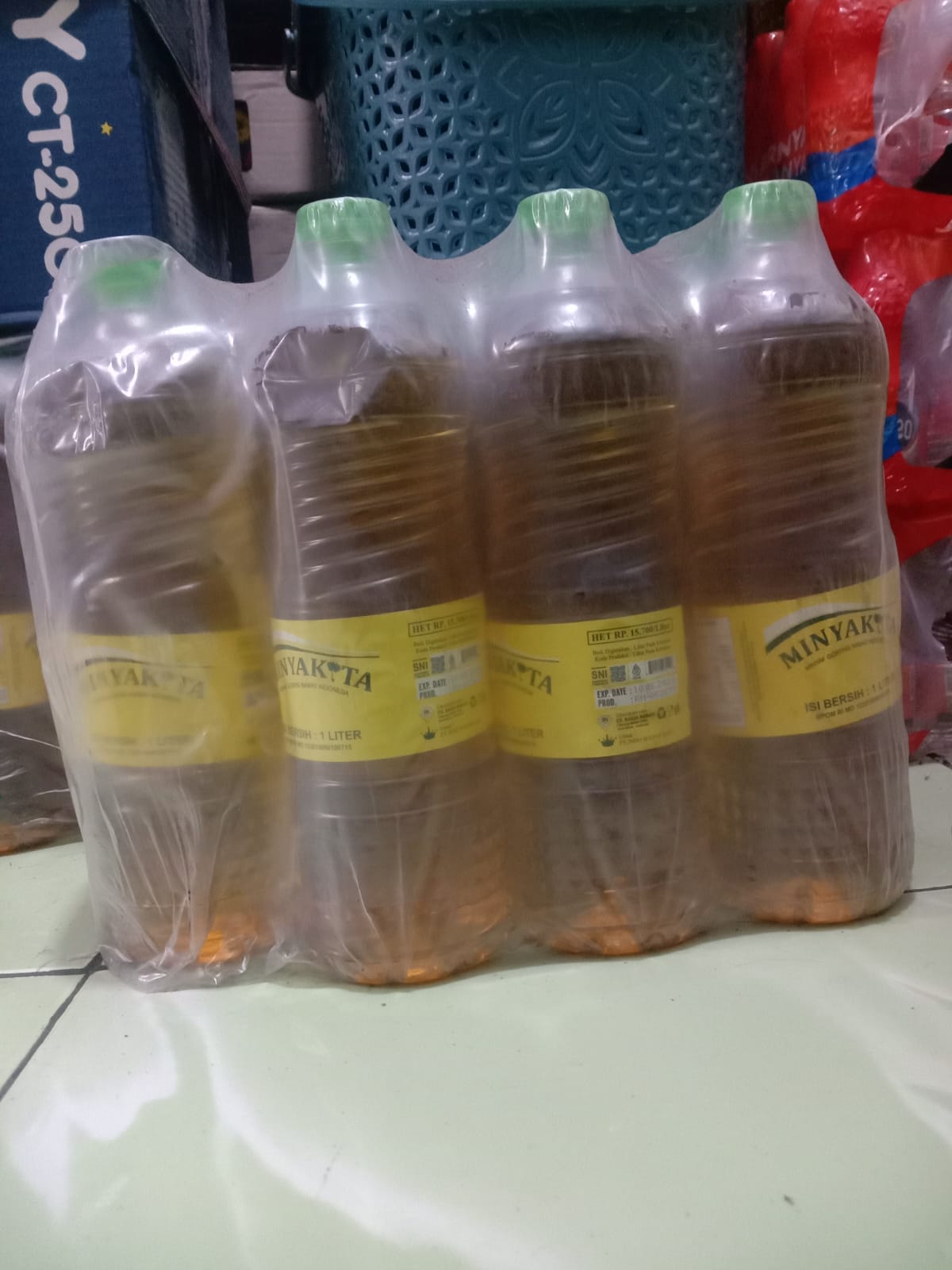 Minyak Kita 1 liter Kemsan Botol